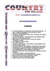 Country Web Bulletin Novembre/Décembre 2012