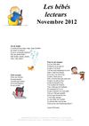Les bébés lecteursnovembre2012