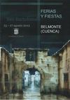 Programa de las Ferias y Fiestas de San Bartolomé 2012. Belmonte (Cuenca). 