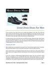 Great Dress Shoes For Men