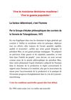Le facteur déterminant, c'est l'homme - Groupe d'études philosophiques des ouvriers de la verrerie de Tchangtcbouen...