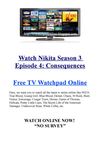 Watch Nikita S03E04 Consequences