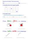 Proves primer trimestre primer de primària ordinàries i adaptades