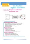 A C 4 L 1 Rappel sur les fonctions logiques de base