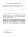 Advanced Biometric Services Offered By Indian CRO’s