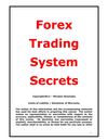 Forex Trading System Secrets