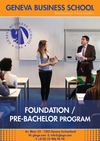 PRE-BACHELOR PROGRAM