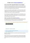 How to Convert PDF to iPad Ebook for Leisure Reading on iPad mini, iPad 4