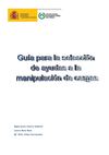 Guía para la manipulación de cargas