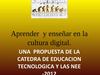 Aprender y enseñar en la cultura digital