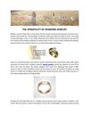 THE VERSATILITY OF DIAMOND JEWELRY