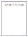 La niña y el monstruo_Ana Cristina Pérez