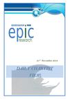 DAILY REPORTS BY EPIC RESEARCH-21 NOVEMBER 2012