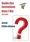 Guide des formations du SOCIAL et de la PETITE ENFANCE dans l'Ain