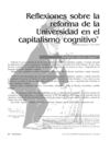 REFLEXIONES SOBRE LA REFORMA UNIVERSITARIA
