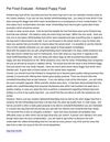 Pet Food Evaluate _ Kirkland Puppy Food