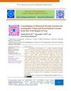 Contribution of Historical Persian Gardens for Sustainable Urban and Environment Lessons from Hot Arid Region of Iran