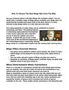 How To Choose The Best Bingo Site From The Web