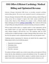 OSI Offers Efficient Cardiology Medical Billing and Optimized Revenue