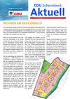 Newsletter CDU Schermbeck 2012 Herbst