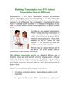 Radiology Transcription from MTS Reduces Transcription Costs by 40 Percent