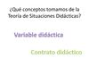 Principales ideas teóricas