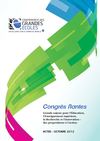 Conférence des Grandes Ecoles - Congrès Nantes - Octobre 2012