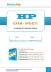 Free HP HP0-D17 Exam PDF | Examskey