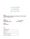 LA HISTORIA A TRAVÉS DE LAS TICs