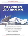 VERS L’EUROPE DE LA RECHERCHE