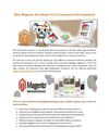 Hire Magento Developer for E-Commerce Development