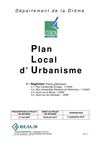 Le règlement graphique du PLU de Livron-sur-Drôme approuvé en 2012