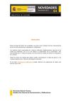 Boletín de Novedades nº 64 de la Biblioteca de Cultura