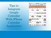 Tips to Integrate Google Calendar With iPhone Calendar Application