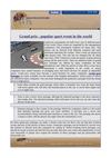Grand prix - popular sport event in the world