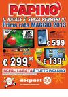 Volantino Expert gruppo Papino dal 15/12/2012 al 13/01/2013