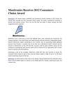 Monitronics Receives 2012 Consumers Choice Award