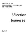 Sélection Jeunesse 2012