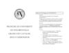 2012-13 Graduate Catalog Addendum