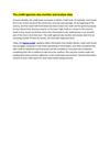The credit agencies also monitor and analyze data