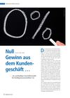 Null Gewinn aus dem Kundengeschäft - ein nachhaltiges <geschäftsmodell für Kreditgenossenschaften ? von Dr. Peter...