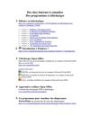 Sites Internet à consulter et programmes à télécharger