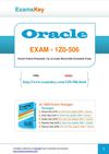 Free Oracle 1Z0-506 Exam PDF | Examskey