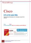 Download Free 644-906 Exam Questions & Answers | Free Demo