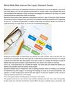 World Wide Web Internet Site Layout Standard Facets
