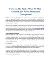 Warts On The Penis - What All Men Should Know About Molluscum Contagiosum