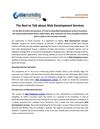 The Best to Talk about Web Development Services