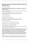 New Years Lunch and Dinner Specials (805) 772 4407 Great American Fish Co