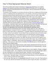 How To Show Appropriate Adsense Advert S