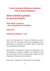 Saisir la tendance générale du cours de l'histoire (publié dans le Hongqi n°7, 1972)